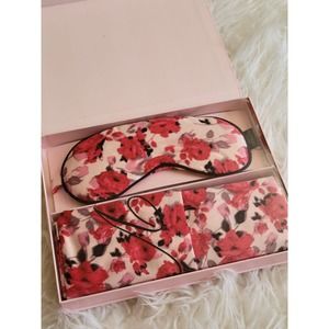 New Victoria's Secret Satin PillowCase & Eye Mask Gift Set